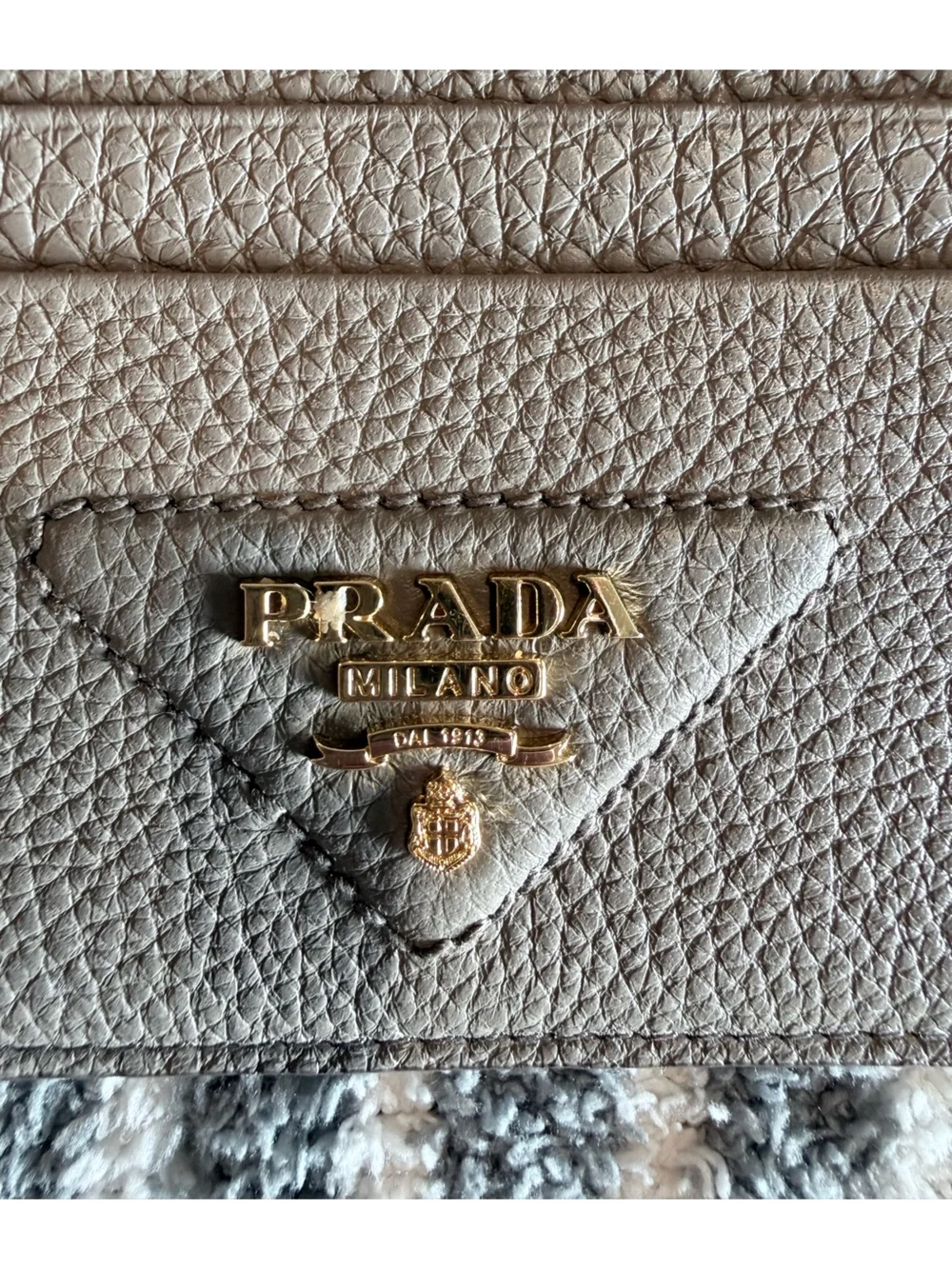 Prada Triangle card holder